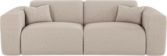 ספה נפתחת למיטה זוגית בגודל 140x190 ס''מ דגם EVENT מבית Dr.Gav - צבע אפור בהיר