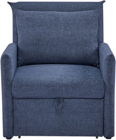 כורסה נפתחת למיטת יחיד בגודל 66x192 ס''מ דגם SINGLE מבית Dr.Gav - צבע כחול