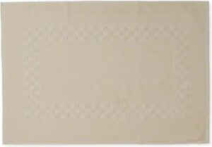 שטיחון אמבט 100% כותנה 50x70 ס''מ דגם נונה מבית ערד טקסטיל - צבע בז'