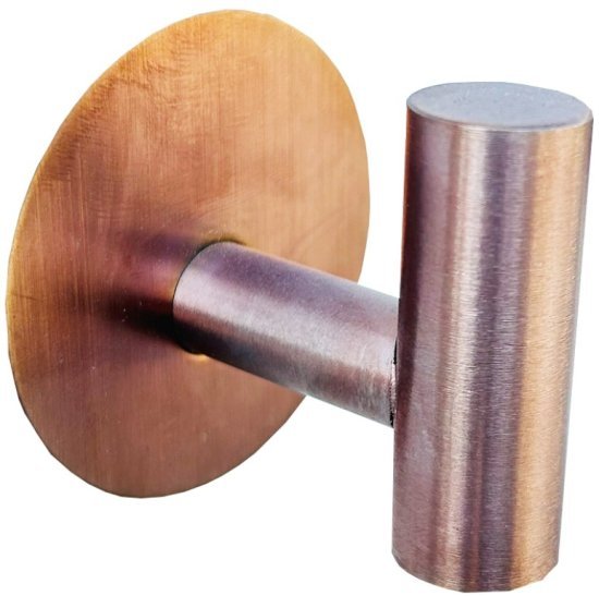 439014_b_1.jpg וו תליה נירוסטה בהדבקה דגם בלטון מבית Malkan - צבע רוז גולד