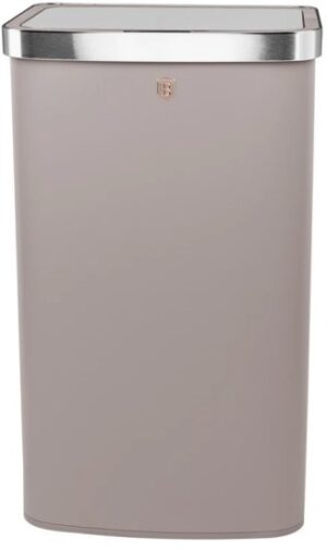 פח חכם עם חיישן תנועה 60 ליטר Berlinger Haus BH9794 - צבע רוז גולד מט