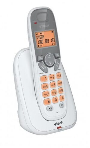 טלפון אלחוטי בעברית מלאה Vtech SLB-FS6414 - צבע לבן