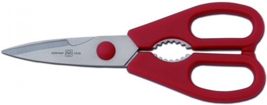 מספריים למטבח באורך 21 ס''מ Wusthof 5558 - צבע אדום