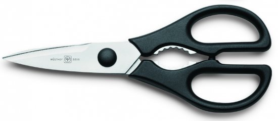 מספריים למטבח באורך 21 ס''מ Wusthof 5558 - צבע שחור