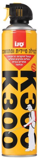 סנו קוטל חרקים K-300 - נפח 630 מ''ל
