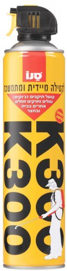סנו קוטל חרקים K-300 Plus 8 - נפח 400 מ''ל