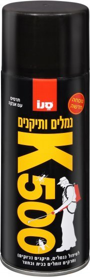 סנו קוטל נמלים K-500 - נפח 400 מ''ל